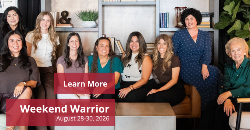 Weekend Warrior: August 28-30, 2026 | Amy Jones Group